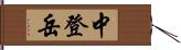 中登岳 Hand Scroll