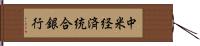 中米経済統合銀行 Hand Scroll