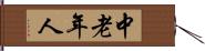 中老年人 Hand Scroll