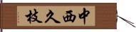 中西久枝 Hand Scroll