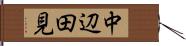 中辺田見 Hand Scroll