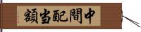 中間配当額 Hand Scroll