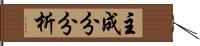 主成分分析 Hand Scroll