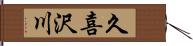 久喜沢川 Hand Scroll