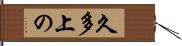 久多上の Hand Scroll