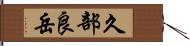 久部良岳 Hand Scroll