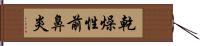 乾燥性前鼻炎 Hand Scroll