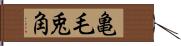 亀毛兎角 Hand Scroll