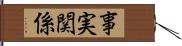 事実関係 Hand Scroll