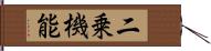 二乗機能 Hand Scroll
