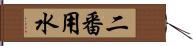 二番用水 Hand Scroll