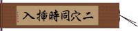 二穴同時挿入 Hand Scroll