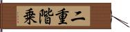 二重階乗 Hand Scroll