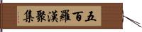 五百羅漢聚集 Hand Scroll