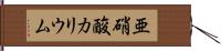 亜硝酸カリウム Hand Scroll
