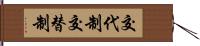 交代制 Hand Scroll