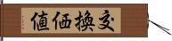 交換価値 Hand Scroll