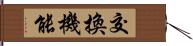 交換機能 Hand Scroll