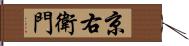 京右衛門 Hand Scroll