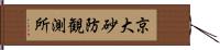 京大砂防観測所 Hand Scroll