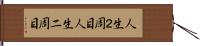 人生２周目 Hand Scroll