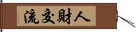 人財交流 Hand Scroll