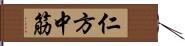 仁方中筋 Hand Scroll