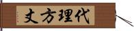 代理方丈 Hand Scroll