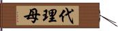 代理母 Hand Scroll