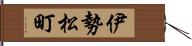 伊勢松町 Hand Scroll