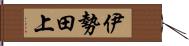 伊勢田上 Hand Scroll