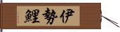 伊勢鯉 Hand Scroll