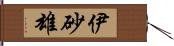 伊砂雄 Hand Scroll