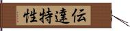 伝達特性 Hand Scroll