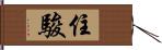 住駿 Hand Scroll