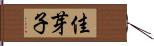 佳芽子 Hand Scroll
