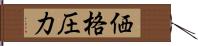 価格圧力 Hand Scroll