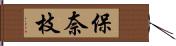 保奈枝 Hand Scroll