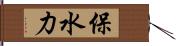 保水力 Hand Scroll