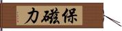 保磁力 Hand Scroll