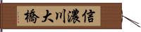 信濃川大橋 Hand Scroll