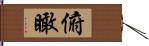 俯瞰 Hand Scroll