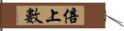 倍上數 Hand Scroll