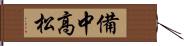 備中高松 Hand Scroll