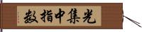 光集中指数 Hand Scroll