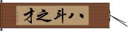 八斗之才 Hand Scroll