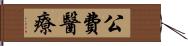 公費醫療 Hand Scroll