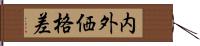 内外価格差 Hand Scroll