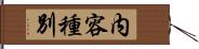 内容種別 Hand Scroll