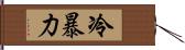 冷暴力 Hand Scroll